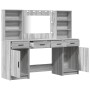 Conjunto de tocador de 3 piezas en gris Sonoma de madera elaborada by , Bedroom Dressers - Ref: Foro24-3334286, Price: 306,15...