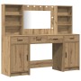 Set de Tocador de 3 Piezas en Madera Ingeniera de Roble Artisan von , Schlafzimmerkommoden - Ref: Foro24-3334289, Preis: 295,...