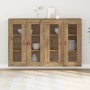 Armario Montado en la Pared Set de 2 Roble Artesanal von , Sideboards - Ref: Foro24-3334300, Preis: 173,11 €, Rabatt: %