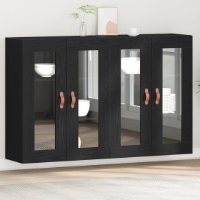 Armario Montado en la Pared Juego de 2 Roble Negro von , Sideboards - Ref: Foro24-3334301, Preis: 205,28 €, Rabatt: %