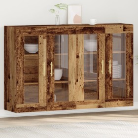 Armario Montado en la Pared Set de 2 Madera Vieja Madera Maciza von , Sideboards - Ref: Foro24-3334305, Preis: 198,13 €, Raba...