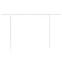 Manual retractable awning with cream poles 4x3.5 m by vidaXL, Awnings - Ref: Foro24-3070017, Price: 436,65 €, Discount: %