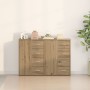 Buffet Set de 2 Roble artesanal MDF, Tablero de partículas Grande von , Sideboards - Ref: Foro24-3334312, Preis: 191,24 €, Ra...