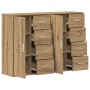 Buffet Set de 2 Roble artesanal MDF, Tablero de partículas Grande von , Sideboards - Ref: Foro24-3334312, Preis: 191,24 €, Ra...