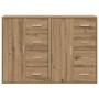Buffet Set de 2 Roble artesanal MDF, Tablero de partículas Grande von , Sideboards - Ref: Foro24-3334312, Preis: 191,24 €, Ra...