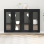 Gabinete Montado en la Pared Conjunto de 2 Roble Negro by , Sideboards - Ref: Foro24-3334316, Price: 180,00 €, Discount: %