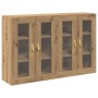Cajonera Montada en la Pared Set de 2 Roble Artesanal by , Sideboards - Ref: Foro24-3334318, Price: 185,40 €, Discount: %