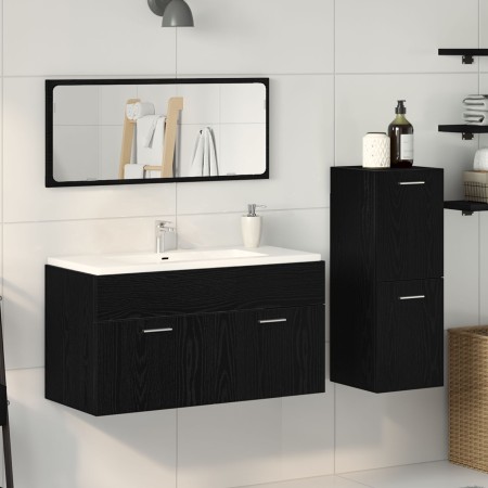 Juego de Muebles de Baño Set de 3 Roble negro von , Badezimmermöbel - Ref: Foro24-3334334, Preis: 133,74 €, Rabatt: %