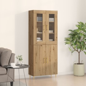 Highboard Artisan Oak 69.5x34x180 cm Madera Elaborada von , Sideboards - Ref: Foro24-3334347, Preis: 179,24 €, Rabatt: %