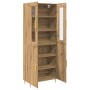 Highboard Artisan Oak 69.5x34x180 cm Madera Elaborada by , Sideboards - Ref: Foro24-3334347, Price: 167,50 €, Discount: %