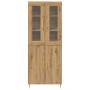 Highboard Artisan Oak 69.5x34x180 cm Madera Elaborada by , Sideboards - Ref: Foro24-3334347, Price: 167,50 €, Discount: %