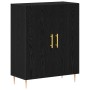 Alto Roble Negro 69.5x34x180 cm Madera Ingeniería by , Sideboards - Ref: Foro24-3334348, Price: 190,78 €, Discount: %