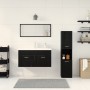 Juego de Muebles de Baño Juego de 3 Roble Negro von , Badezimmermöbel - Ref: Foro24-3334354, Preis: 342,38 €, Rabatt: %