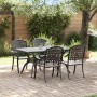 Juego de 3 Negro Aluminio Fundido Mediana von , Gartenstühle - Ref: Foro24-3334645, Preis: 880,09 €, Rabatt: %