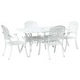 Set de 3 Blanco Aluminio fundido Grande von , Gartenstühle - Ref: Foro24-3334646, Preis: 930,28 €, Rabatt: %