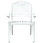 Set de 3 Blanco Aluminio fundido Grande von , Gartenstühle - Ref: Foro24-3334646, Preis: 930,28 €, Rabatt: %
