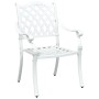Juego de 3 Blanco Aluminio Fundido 150x90x72 cm Duradero von , Gartenstühle - Ref: Foro24-3334654, Preis: 930,28 €, Rabatt: %