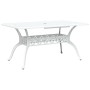 Juego de 3 Blanco Aluminio Fundido 150x90x72 cm Duradero von , Gartenstühle - Ref: Foro24-3334654, Preis: 930,28 €, Rabatt: %