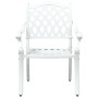 Juego de 3 Blanco Aluminio Fundido 150x90x72 cm Duradero von , Gartenstühle - Ref: Foro24-3334654, Preis: 930,28 €, Rabatt: %