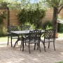 Set de 3 Negro Aluminio fundido Mediano Diseño Elegante de , Sillas de jardín - Ref: Foro24-3334653, Precio: 913,33 €, Descue...