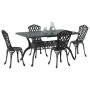 Set de 3 Negro Aluminio Fundido Grande von , Gartenstühle - Ref: Foro24-3334669, Preis: 720,98 €, Rabatt: %