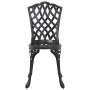 Set de 3 Negro Aluminio Fundido Grande von , Gartenstühle - Ref: Foro24-3334669, Preis: 720,98 €, Rabatt: %