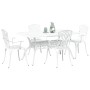 Set de 3 Blanco Aluminio Fundido Grande Durable von , Gartenstühle - Ref: Foro24-3334678, Preis: 842,90 €, Rabatt: %