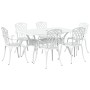 Set de 4 Blanco Aluminio Fundido Grande von , Gartenstühle - Ref: Foro24-3334682, Preis: 999,50 €, Rabatt: %