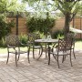 Conjunto de Comedor de Jardín de 5 Piezas de Bronce de Aluminio Fundido von , Gartenstühle - Ref: Foro24-3334692, Preis: 656,...