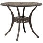 Conjunto de Comedor de Jardín de 7 Piezas de en Aluminio Fundido Bronce von , Gartenstühle - Ref: Foro24-3334712, Preis: 566,...