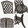 Conjunto de Comedor de Jardín de 7 Piezas de en Aluminio Fundido Bronce von , Gartenstühle - Ref: Foro24-3334712, Preis: 566,...
