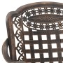 Conjunto de Bistro de Jardín de 3 Piezas de Aluminio Fundido Bronce de , Sillas de jardín - Ref: Foro24-3334724, Precio: 401,...