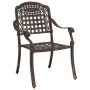 Set de bistró de jardín de 5 piezas de aluminio fundido von , Gartenstühle - Ref: Foro24-3334728, Preis: 608,62 €, Rabatt: %