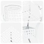 Juego de Comedor de Jardín de 5 Piezas de Aluminio Fundido Blanco von , Gartenstühle - Ref: Foro24-3334730, Preis: 654,59 €, ...