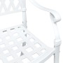 Conjunto de Bistro de Jardín de 3 Piezas de Aluminio Fundido