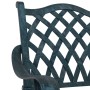 Conjunto bistró de jardín de 3 piezas verde de aluminio fundido de , Sillas de jardín - Ref: Foro24-3334735, Precio: 416,63 €...