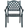 Conjunto de Comedor de Jardín de 5 Piezas en Verde de Aluminio Fundido de , Sillas de jardín - Ref: Foro24-3334739, Precio: 6...