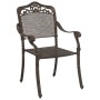 Juego de Bistro de Jardín de 3 Piezas de Aluminio Fundido en Bronce de de , Sillas de jardín - Ref: Foro24-3334740, Precio: 4...