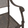 Juego de Bistro de Jardín de 3 Piezas de Aluminio Fundido en Bronce de de , Sillas de jardín - Ref: Foro24-3334740, Precio: 4...