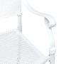 Conjunto de Bistro de Jardín de 3 Piezas Blanco de Aluminio Fondido von , Gartenstühle - Ref: Foro24-3334742, Preis: 443,89 €...
