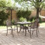 Juego de Comedor para Jardín de 5 Piezas de Aluminio Fundido de , Sillas de jardín - Ref: Foro24-3334744, Precio: 667,18 €, D...