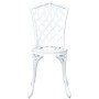 Set de Bistro de Jardín de 3 Piezas en Aluminio Fundido Blanco von , Gartenstühle - Ref: Foro24-3334750, Preis: 324,58 €, Rab...