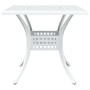 Set de Bistro de Jardín de 3 Piezas en Aluminio Fundido Blanco von , Gartenstühle - Ref: Foro24-3334750, Preis: 324,58 €, Rab...