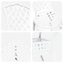 Conjunto de comedor para el jardín de 5 piezas de aluminio fundido blanco by , Garden chairs - Ref: Foro24-3334754, Price: 44...