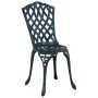 Conjunto de comedor de jardín de 5 piezas verde de aluminio fundido de , Sillas de jardín - Ref: Foro24-3334755, Precio: 441,...