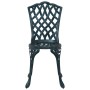 Conjunto de comedor de jardín de 5 piezas verde de aluminio fundido de , Sillas de jardín - Ref: Foro24-3334755, Precio: 441,...