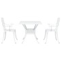Set de Bistro de Jardín de 3 Piezas de Aluminio Fundido Blanco von , Gartenstühle - Ref: Foro24-3334758, Preis: 388,25 €, Rab...