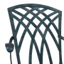 Conjunto de Bistro de Jardín de 3 Piezas Verde en Aluminio Fundido de , Sillas de jardín - Ref: Foro24-3334759, Precio: 358,9...