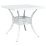 Conjunto de Comedor de Jardín de 5 Piezas Blanco de Aluminio Fundido de , Sillas de jardín - Ref: Foro24-3334762, Precio: 552...