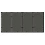 Juego de comedor de jardín de 7 piezas de con cojines de polirratán negro by , Garden chairs - Ref: Foro24-3334859, Price: 50...